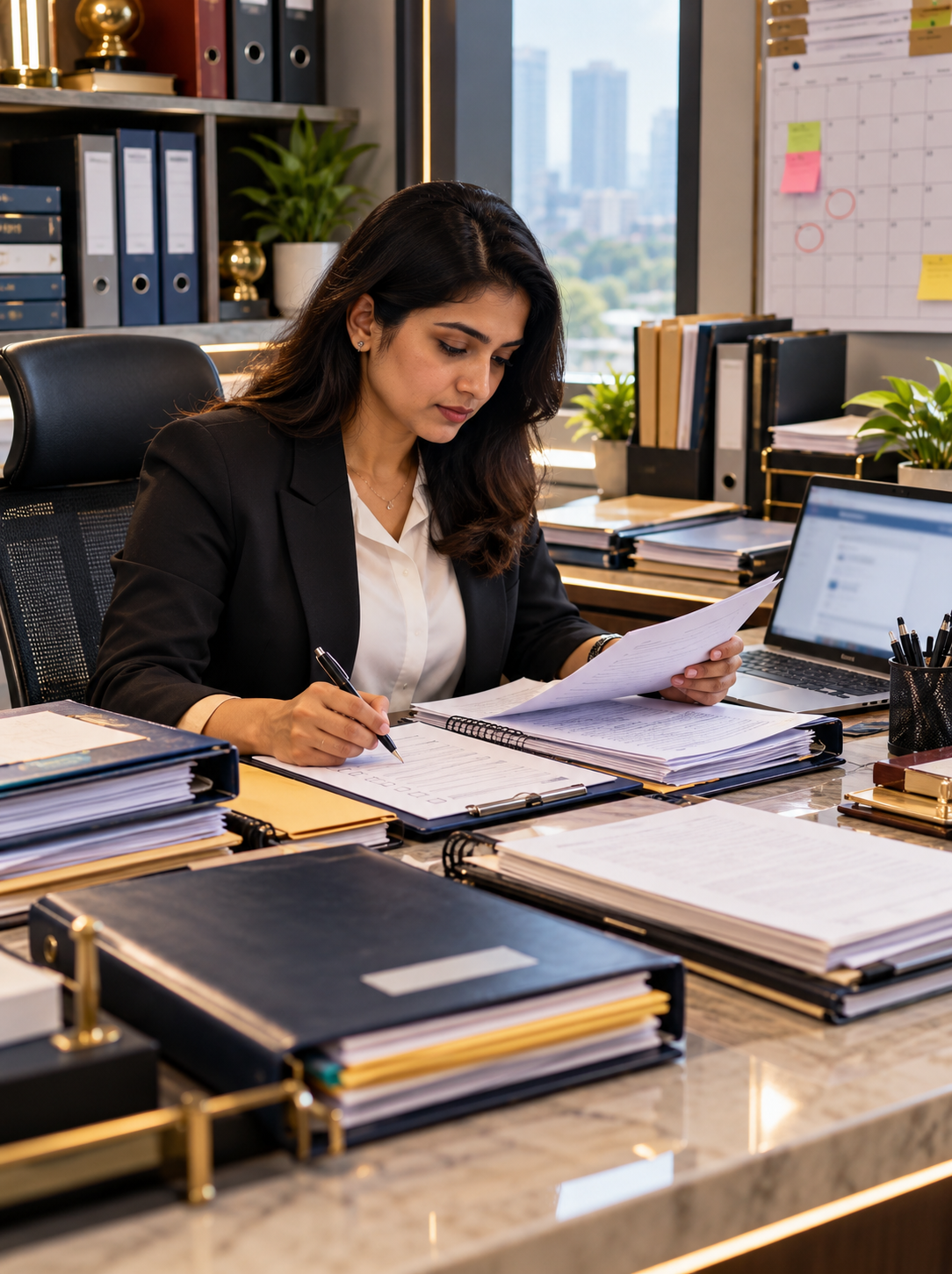 Compliance documents and filing checklist